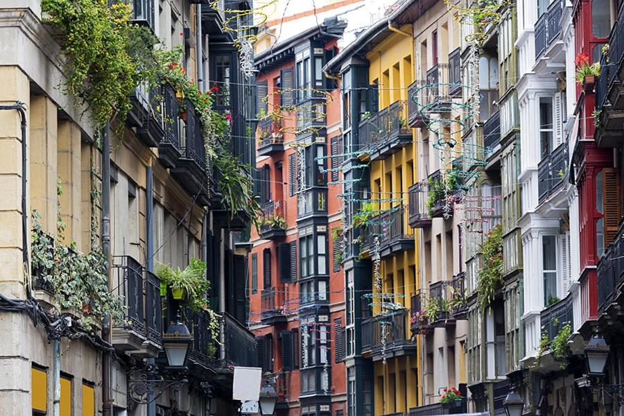 Precioso Atico En Casco Viejo Leilighet Bilbao Eksteriør bilde